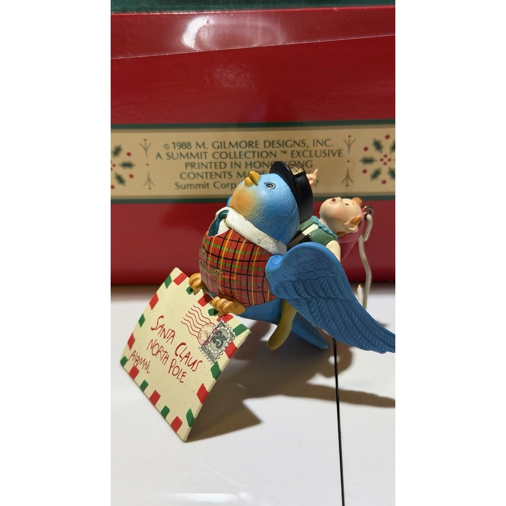 VINTAGE 1988 Summit Heirloom Collection "Special Delivery" Christmas Ornament